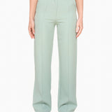 Mint Green Tailored Trouser Suit with Wide Leg Fit1