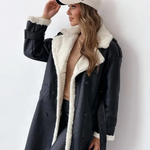 Sophia Longline Shearling-Lined Coat in Three Elegant Shades3