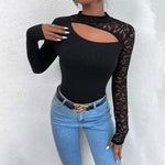 Women-s-Shirts-2025-Spring-Autumn-Sexy-Off-Shoulder-Lace-Irregular-Long-Sleeve-Black-Tops-O1