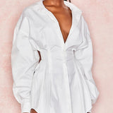 pleated-waist-shirt-dress-beige-green-white3