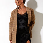 sophia-grace-black-satin-rose-bodycon-mini-dress-lace-trim3