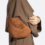 sophia-grace-brown-suede-crescent-shoulder-bag-gold-clasp3