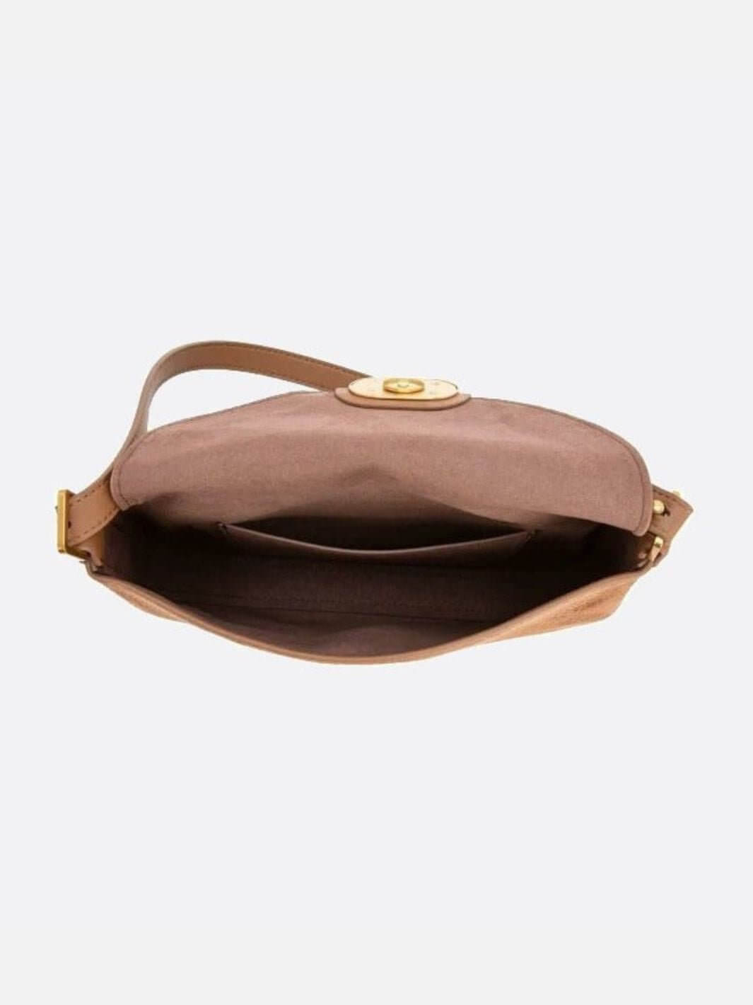 sophia-grace-brown-suede-crescent-shoulder-bag-gold-clasp7