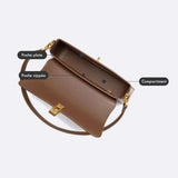 sophia-grace-brown-vintage-baguette-bag-gold-clasp-shoulder-strap6