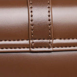 sophia-grace-brown-vintage-baguette-bag-gold-clasp-shoulder-strap7