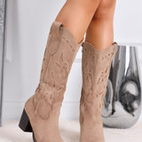 western-style-taupe-boots-cutout-mid-heel1